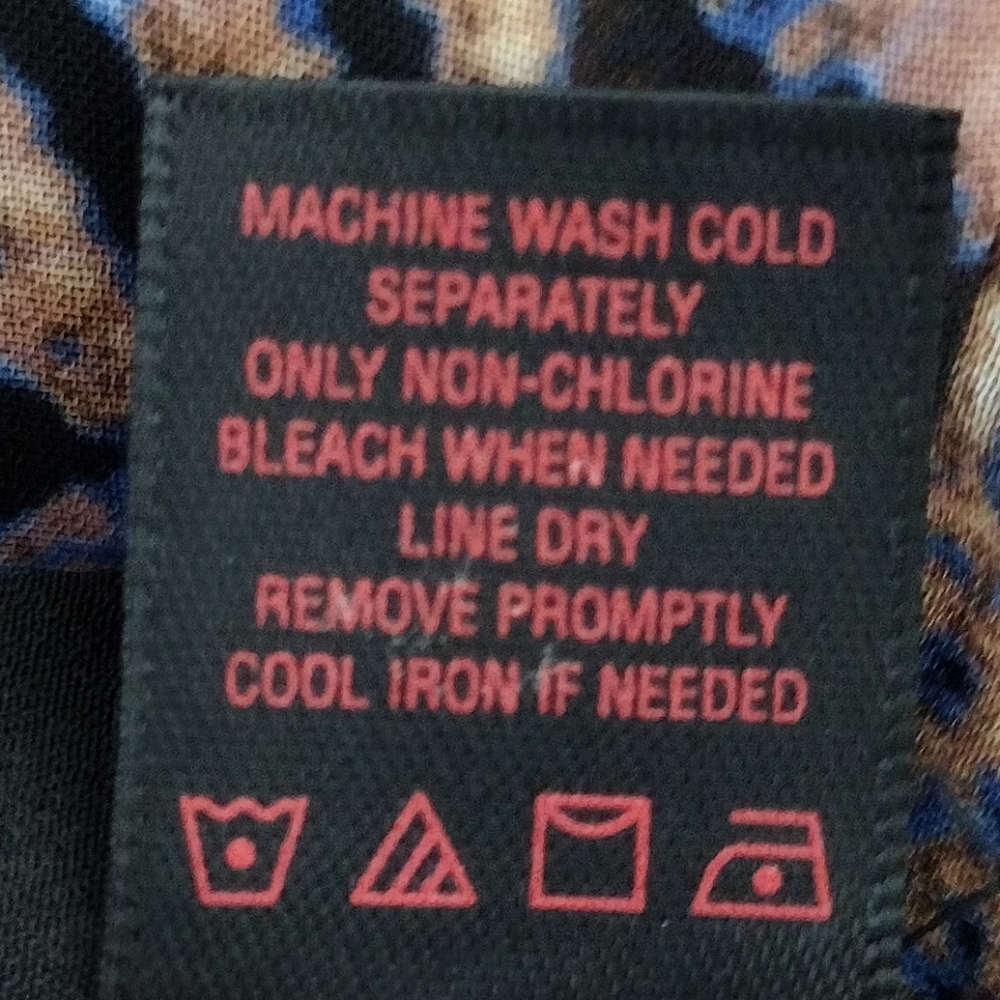 Bongo Elegant Blue and Brown Patterned Back Cutou… - image 14